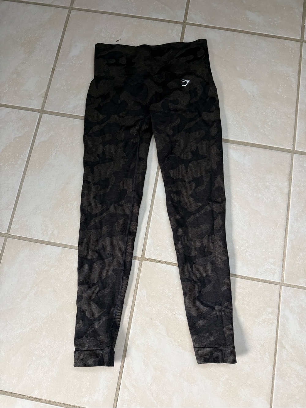 Gymshark Black Camo Adapt Seamless Leggings
